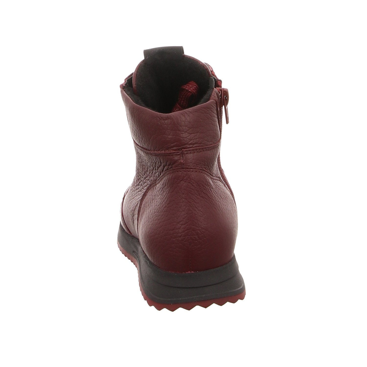 Waldläufer Schnürstiefel rot