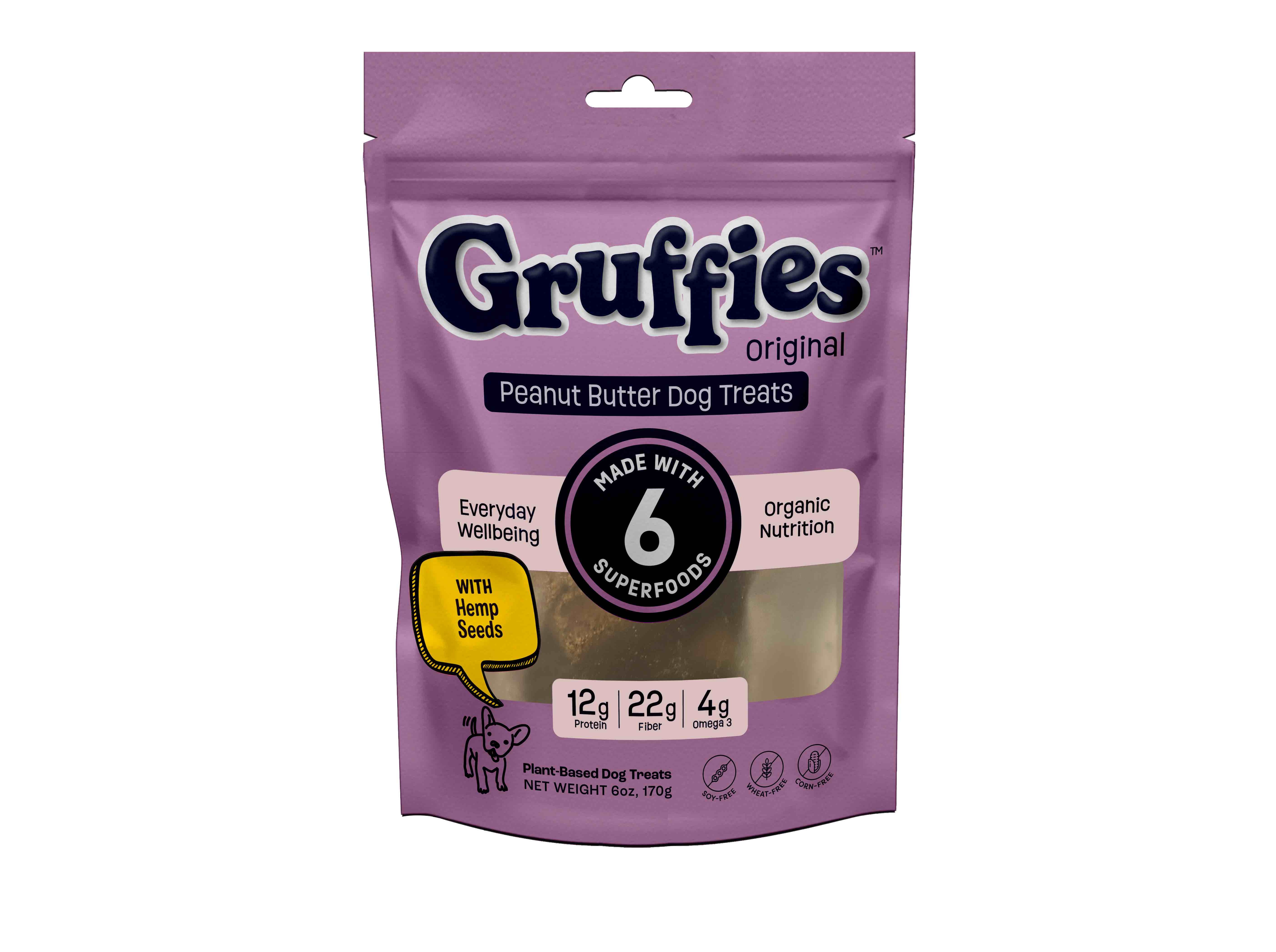 SNACK CÃO GRUFFIES ORIGINAL 170G