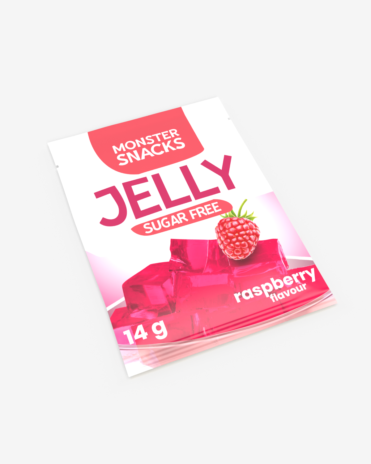 Monster Sugar Free Jelly - Radical Raspberry 30x14g