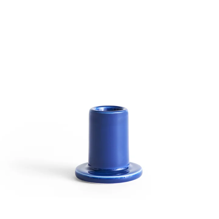HAY - Tube Kerzenhalter S, blau