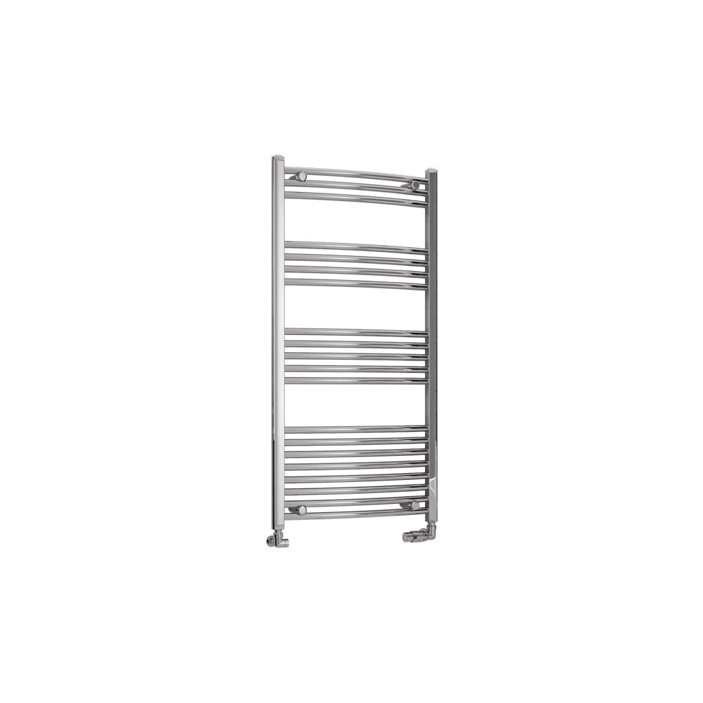 Eastbrook Wendover gebogen handdoekradiator 60x120cm 416W chroom
