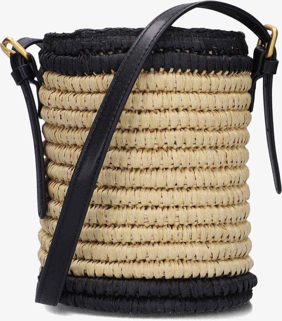 zwarte gianni chiarini schoudertas mae