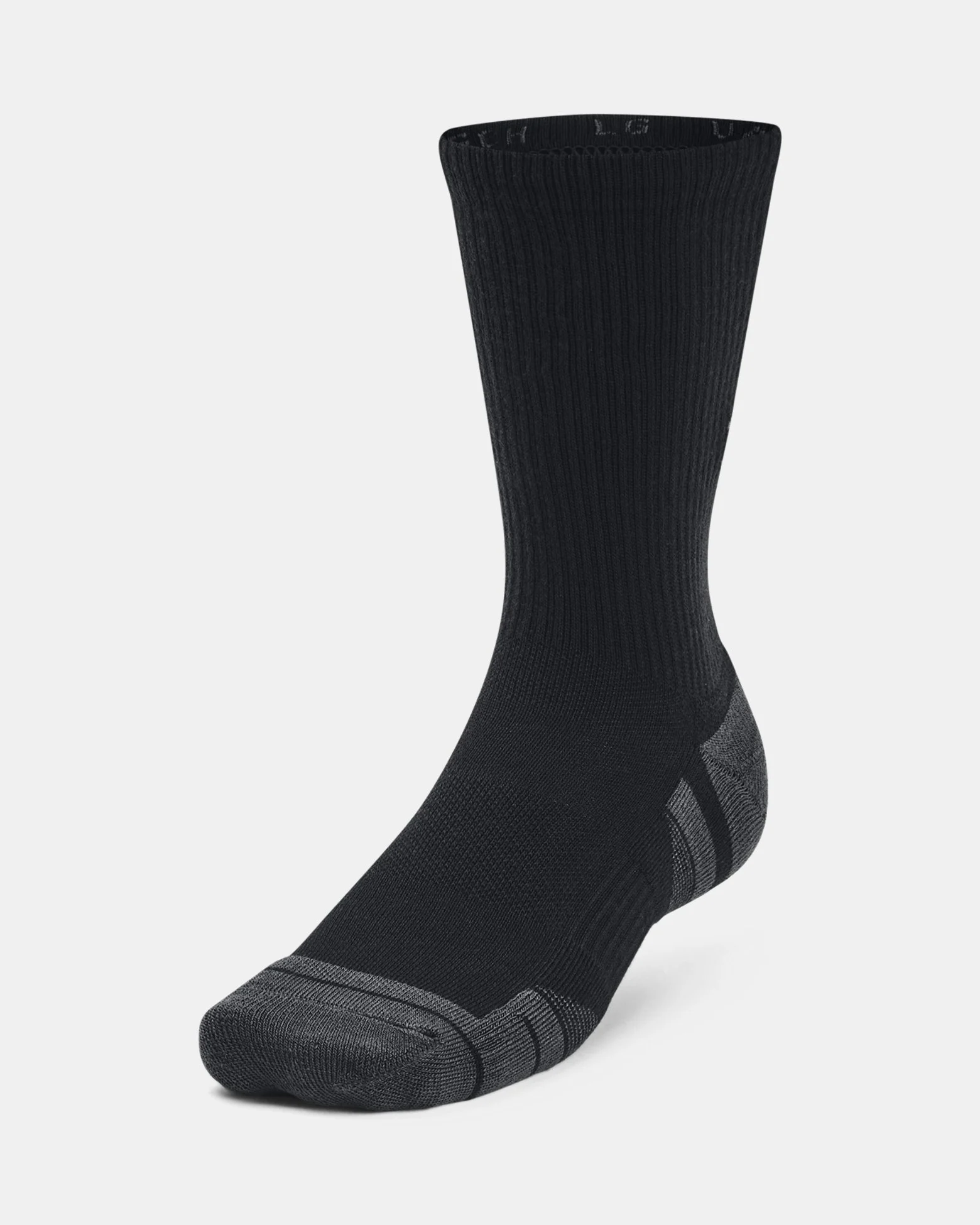 UA Performance Tech 3-pack Crew Black