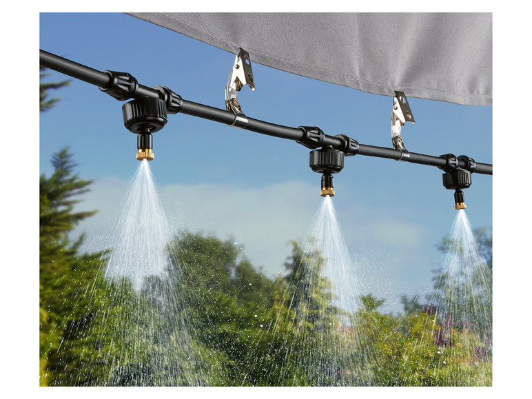 Waternevel-koel- en irrigatiesysteem