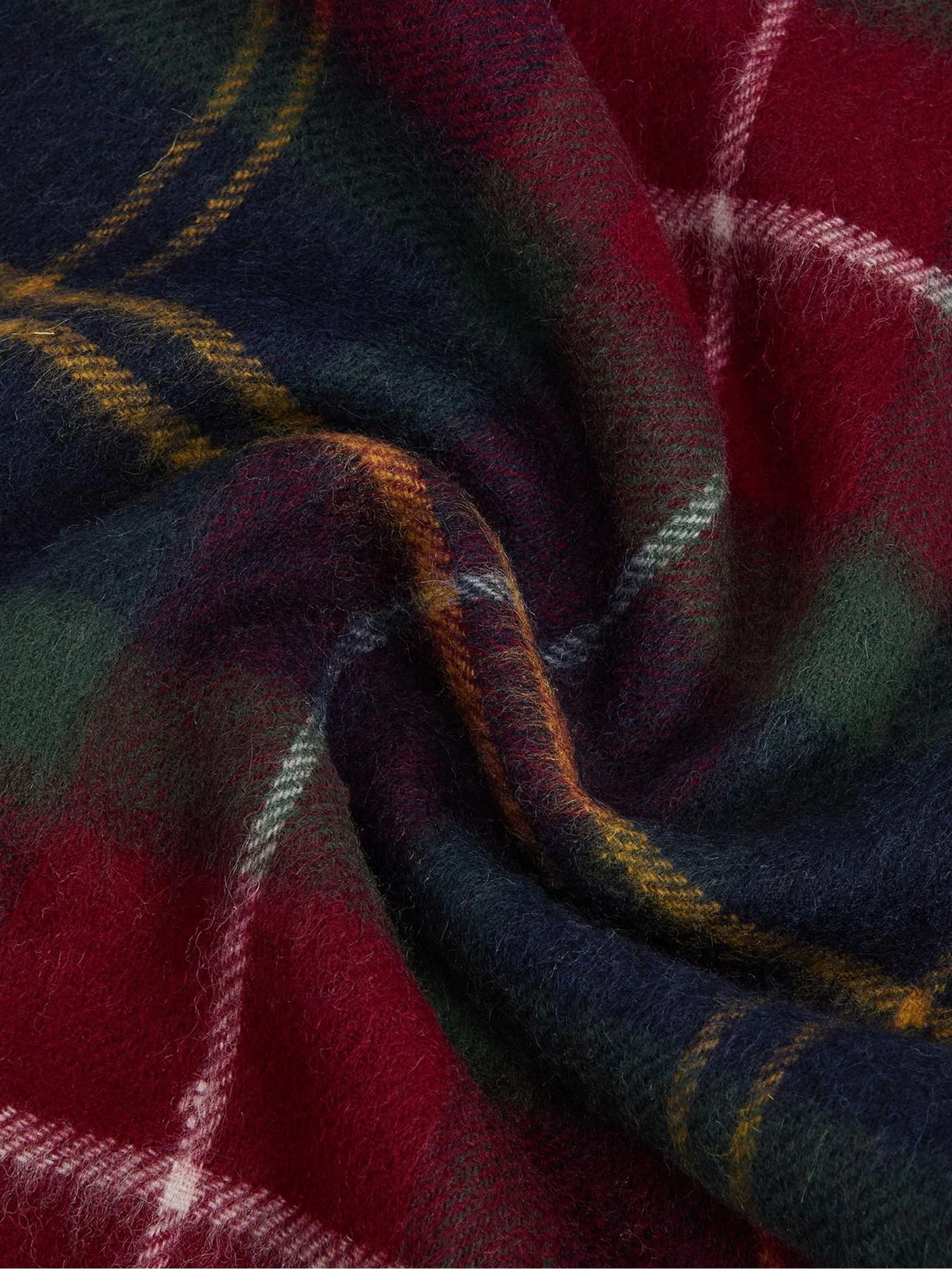 Barbour® Tartan Wool Cashmere Blend Scarf