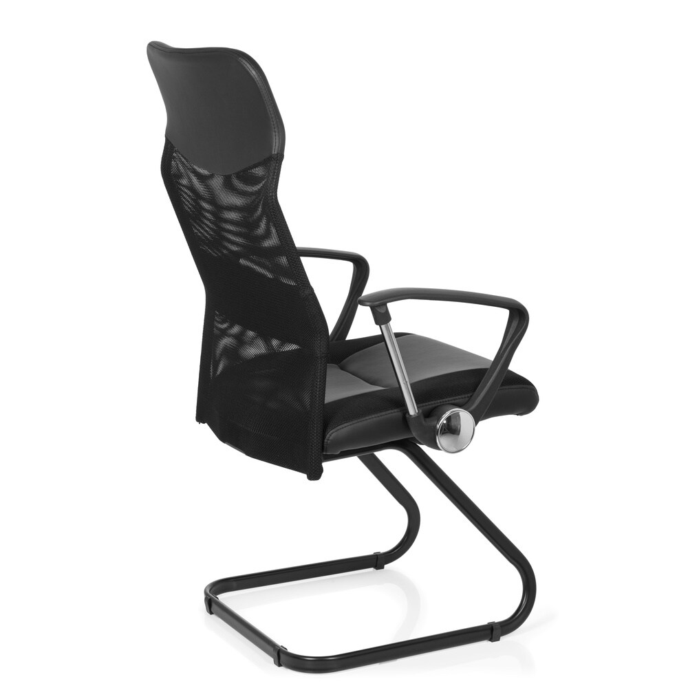 Freischwinger ARTON V Stoff mit Armlehnen hjh OFFICE