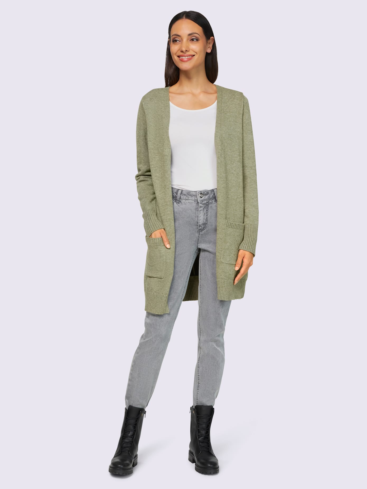 Veste en tricot tendance : pas de fermeture