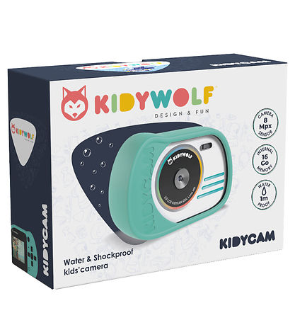 Kidywolf Kamera - Kidycam - Türkis