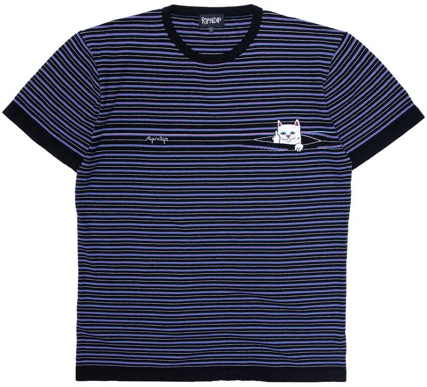 RIPNDIP Peeking Nerm Jacquard Knitted T-Shirt | SkatePro