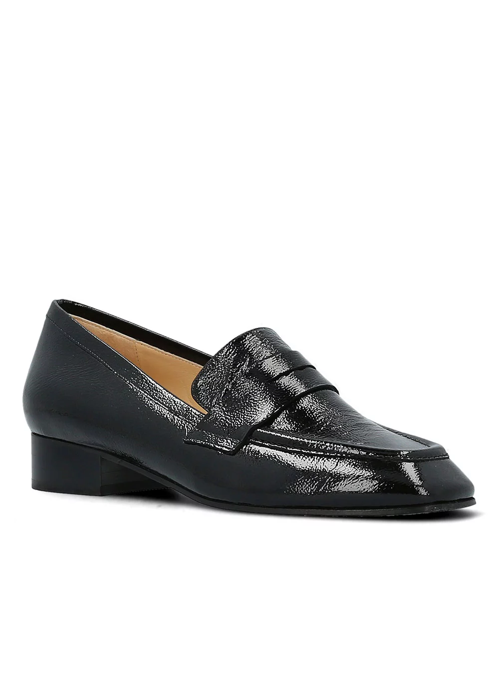 MOCASSIN SEVRES VERNIS NOIR