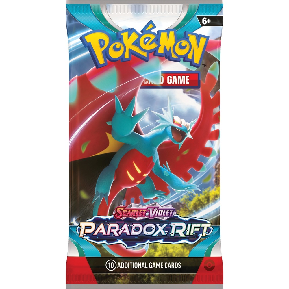 Pokémon-Sammelkartenspiel: Scarlet & Violet Paradox Rift Boosterpack-Sortiment