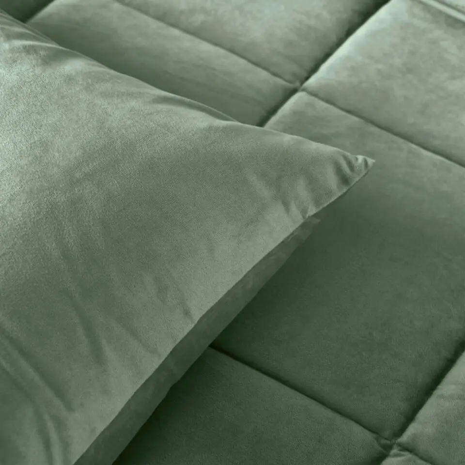 Dekbed zonder Overtrek Velvet 240x200 – Superzacht & Wasbaar – Groen