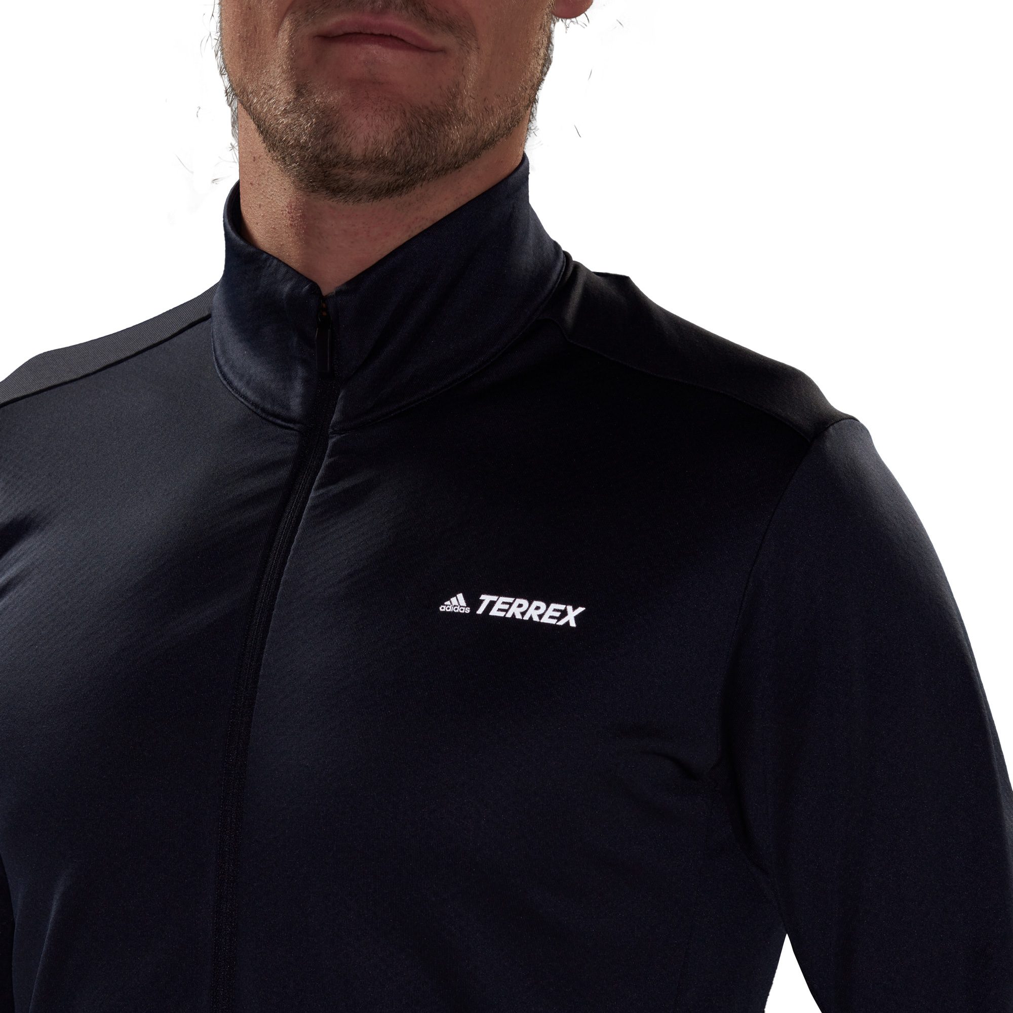 adidas TERREX Terrex Multi Primegreen Fleecejacke Herren legend ink