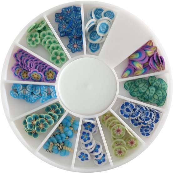 Tranches de mini canes harmonie assortiment 12 modèles