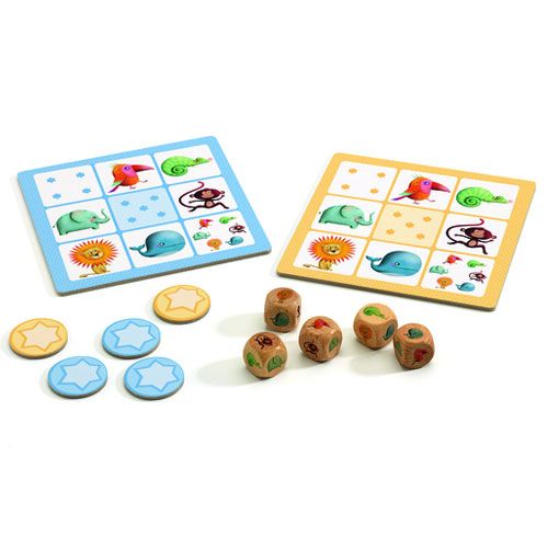 Djeco yahtzee voor beginners