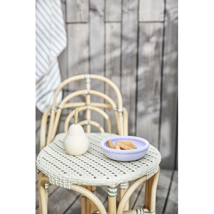 OYOY MINI Mellow Tallerken & Skål Light rubber / lavender