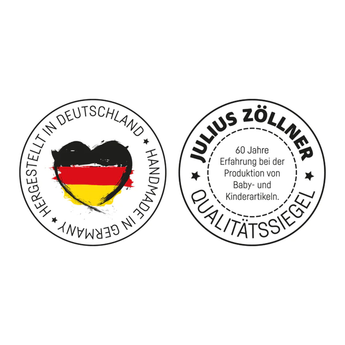 Julius Zöllner Zöllner Wickelauflage Softy Rand 3-seitig abgesteppt 75 x 75