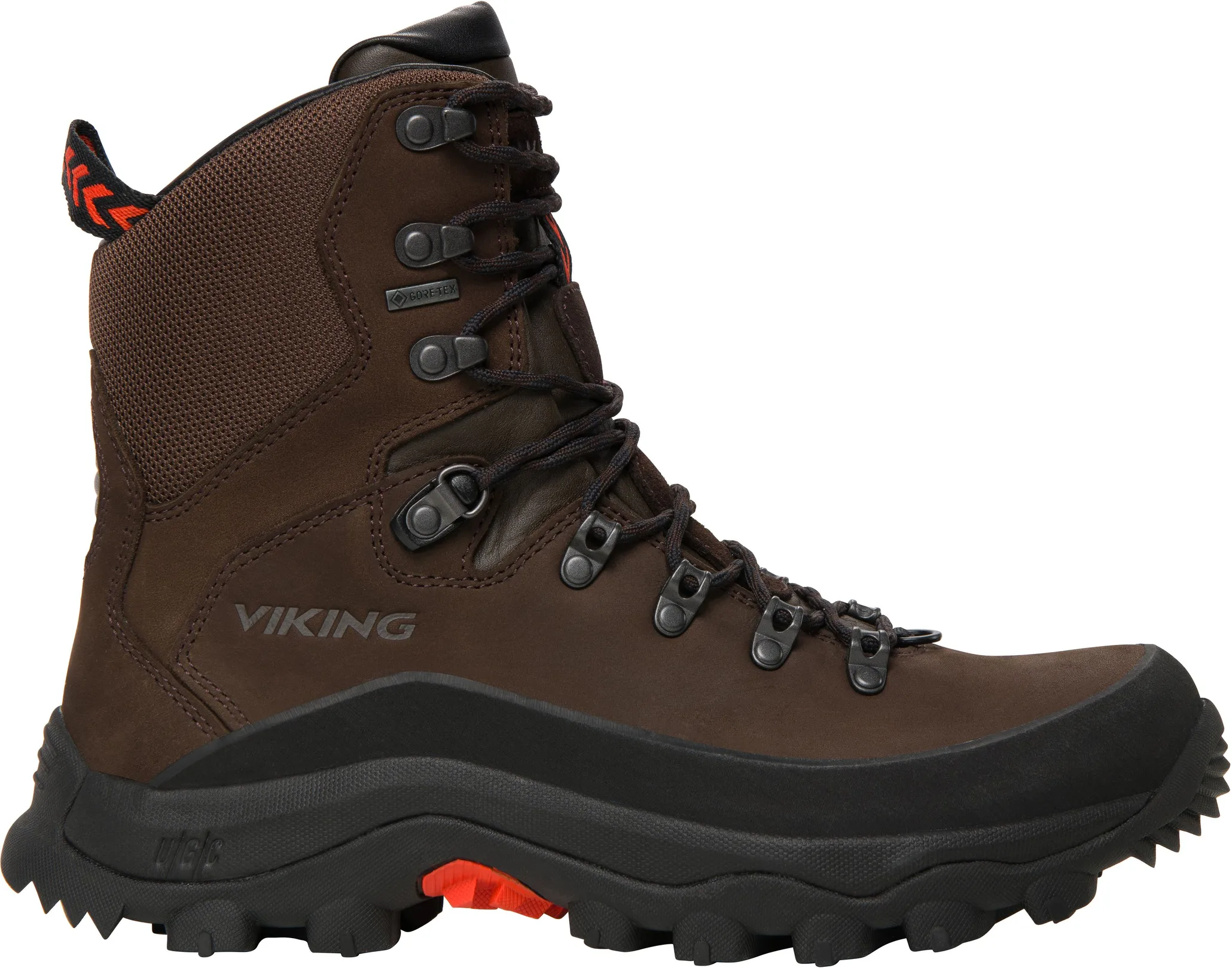 Viking Footwear Villrein High GTX M Dark Brown/Red