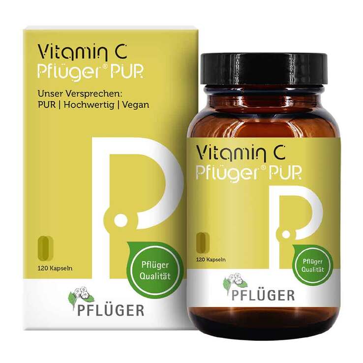 Vitamin C Pflüger Pur 250 mg Kapseln, 120 St