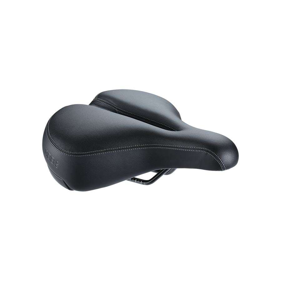 BBB Cycling BSD-128 SoftShape Upright Anatomic Zadel Zwart