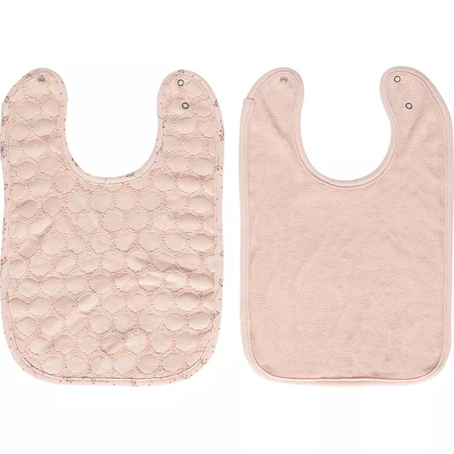 bébé jou® Lätzchen 2er Pack Fabulous Wish Pink