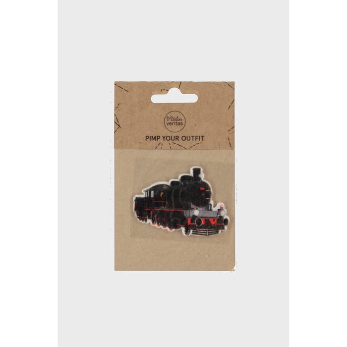 Atelier Veritas-Patch met trein 5x7cm