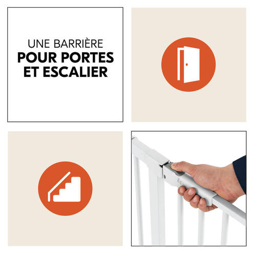 Barrière de sécurité Autoclose 2 - Blanc - HAUCK