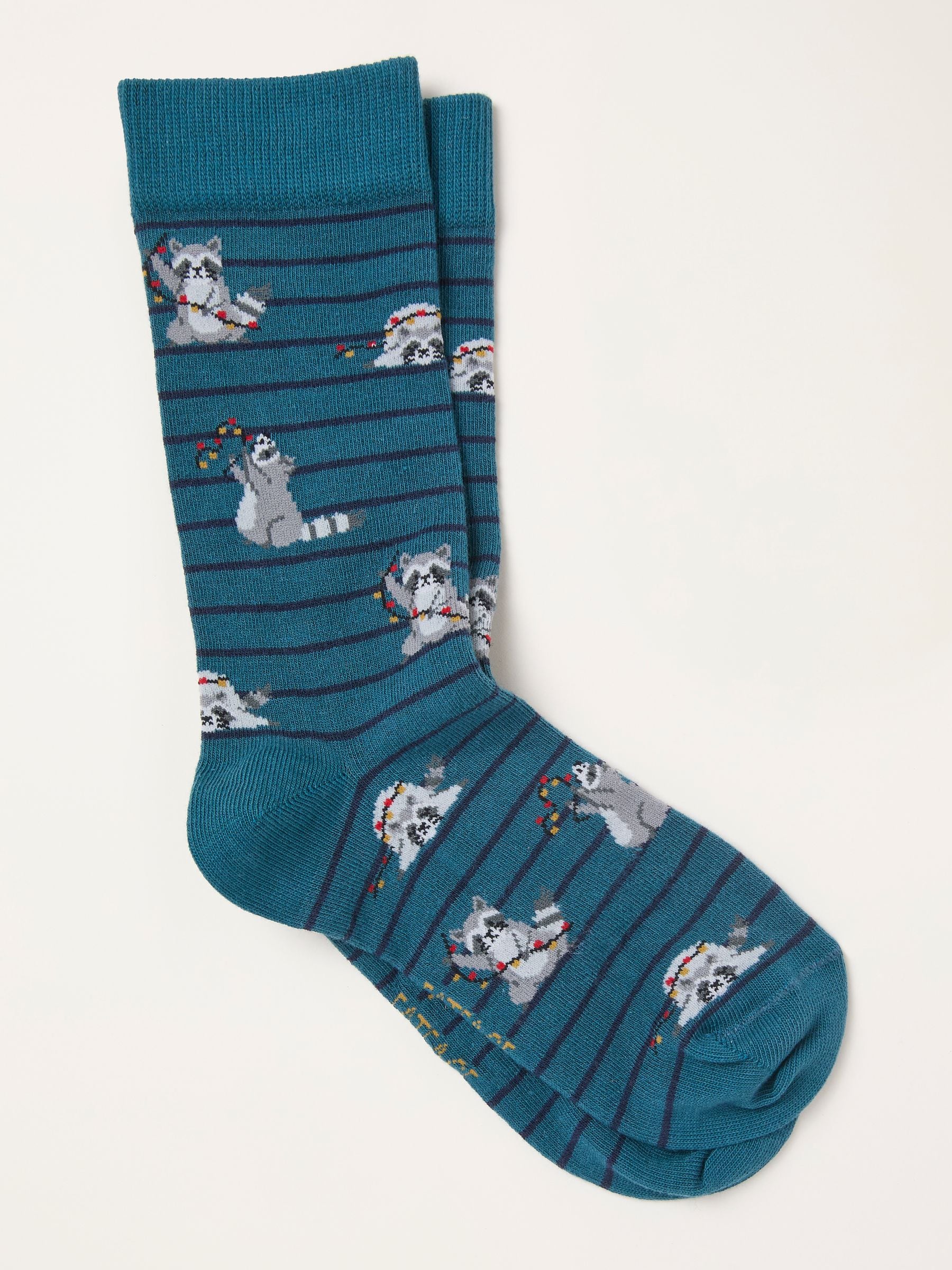 FatFace Racoon Socks