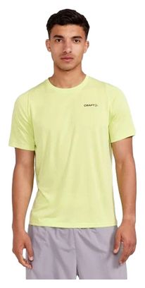 Maillot manches courtes Craft Core Essence Bi-Blend Jaune