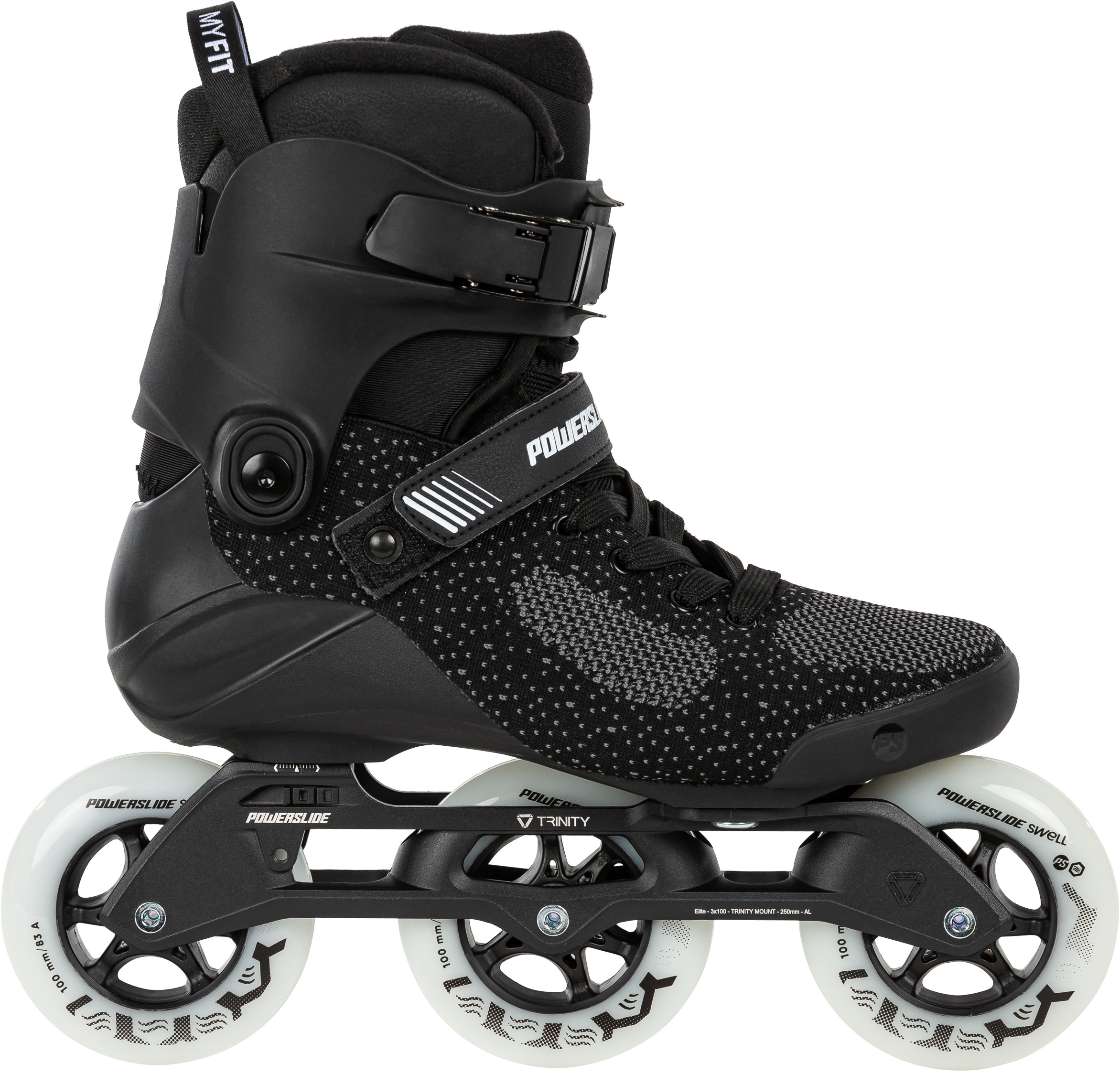 Powerslide Inlineskates »Swell Lite Black 100«