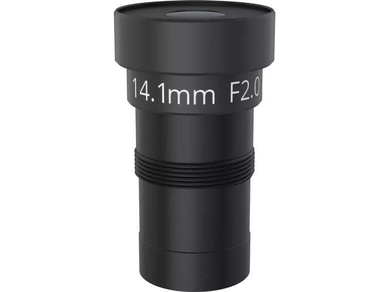 Axis Objektiv M14 F2.0 IR 14.1-14.1 mm CS 4 Stück Die AXIS M14-Objektive wurden für die Verwendung mit den Kameras AXIS Q6300-E und Q6020-E Panoramic entwickelt