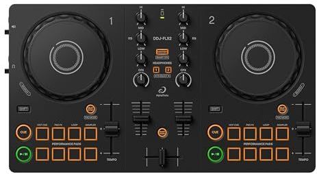 AlphaTheta - DDJ-FLX2 - DJ-Controller - Zwart - Geschikt voor Streamingdiensten