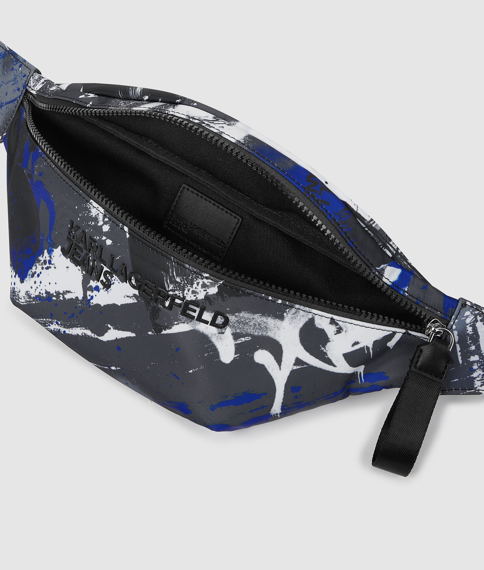 Riemtas met graffitiprint