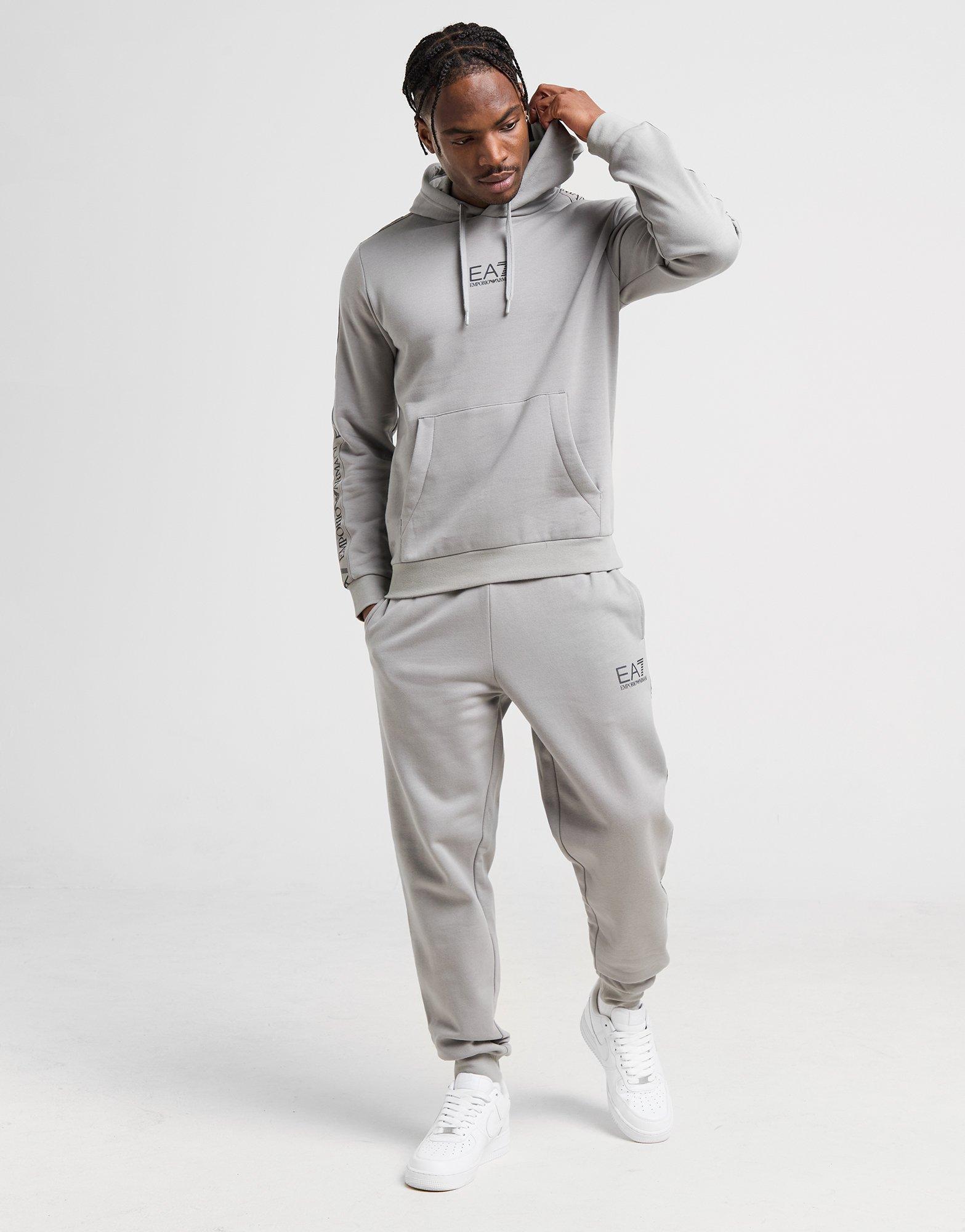 EA7 Emporio Armani Ensemble de survêtement Reflective Logo Hooded Tracksuit