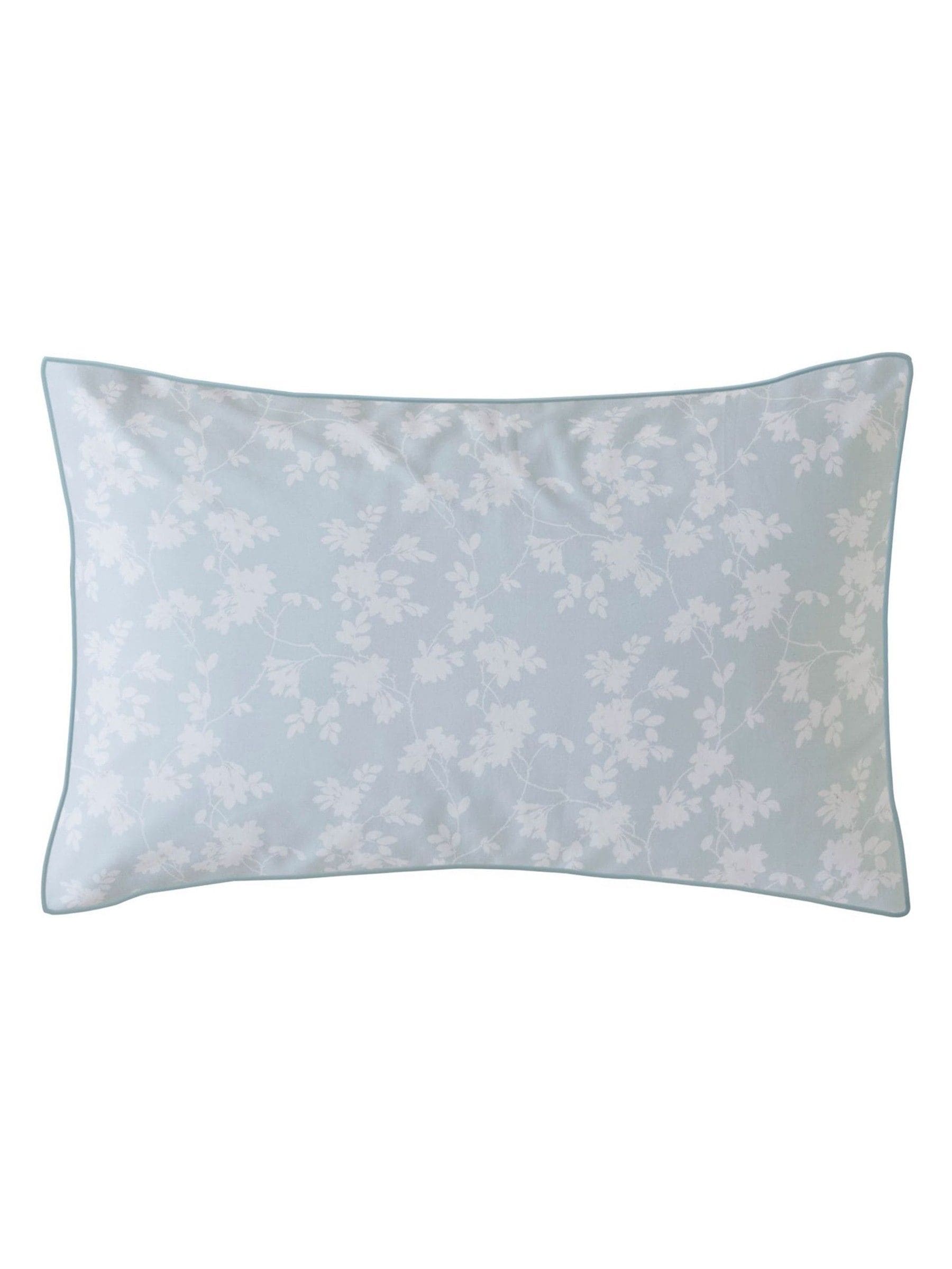 Laura Ashley 100% Cotton Sateen 220 Thread Count Mirabelle Duvet Cover and Pillowcase Set