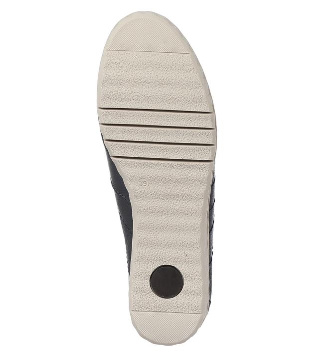 Halbschuh in Lackleder und Schnüroptik
