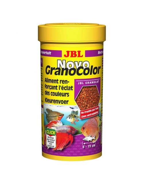 Jbl Novogranocolor - Vissenvoer - 250 ml Navulling