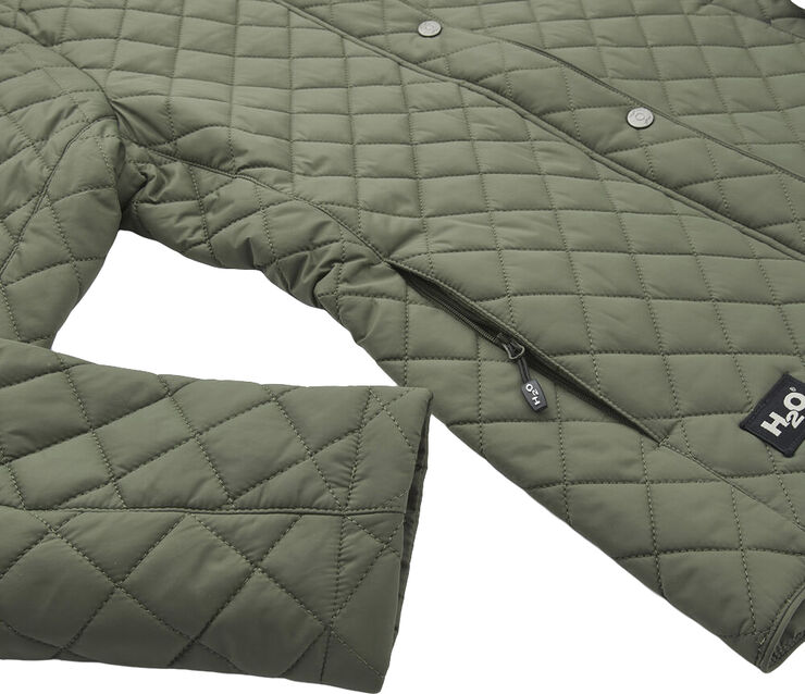 H2O Hermine Quilt Jakke Grøn