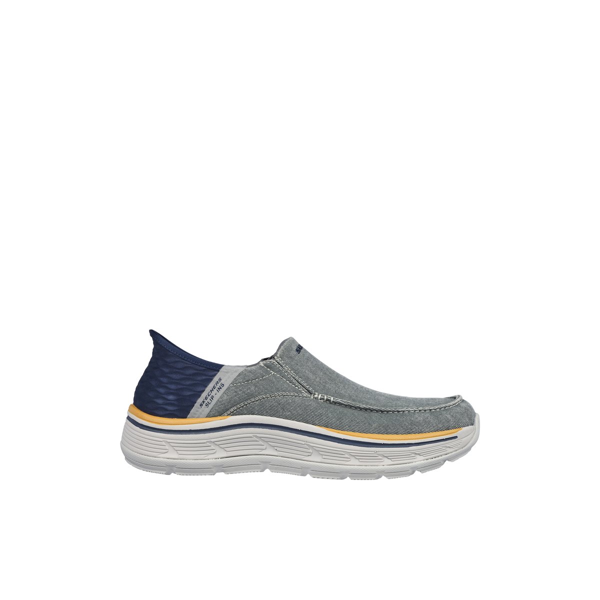 2X les points-Remaxed-m-Mocassins Chaussures Décontractées - Talon plat - Bleu