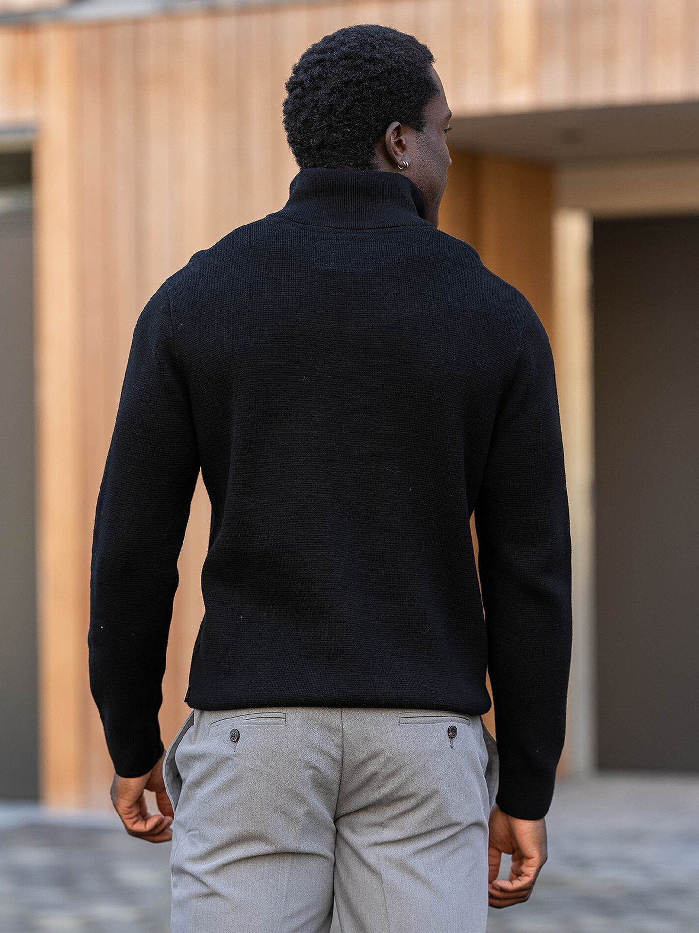 Milano Stitch Knit Half Zip