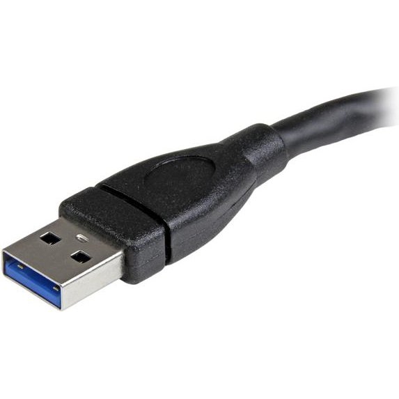 StarTech.com Câble d'extension USB 3.0 de 15cm - Rallonge USB A vers A - M/F - Noir