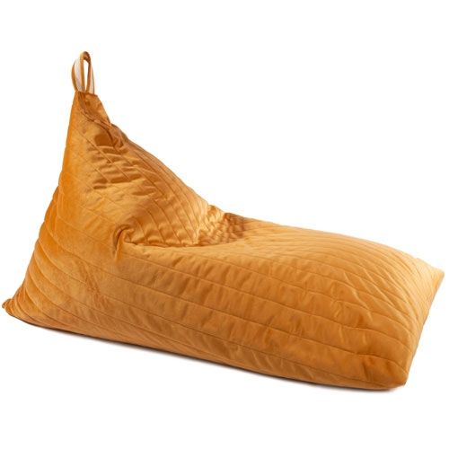 Nobodinoz zitzak essaouira velvet - farniente yellow 115 cm