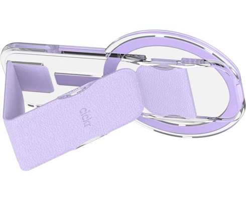 CLCKR CLCKR Clear Compact Magsafe Stand Lilac