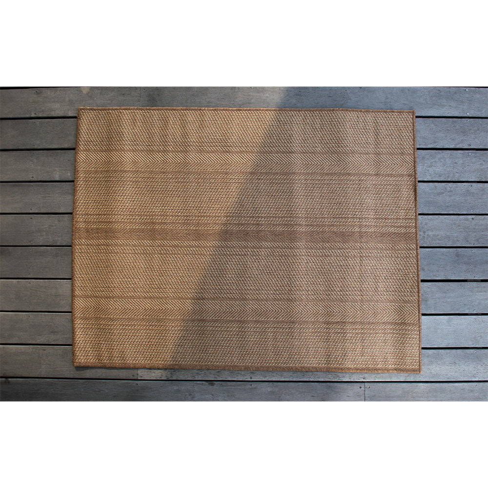 Tapis intérieur - cosy - 120 x 160 cm - marron - cezare