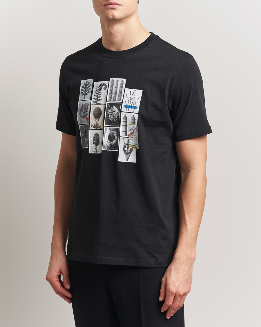 PS Paul Smith Desert Flowers Printed T-Shirt Black