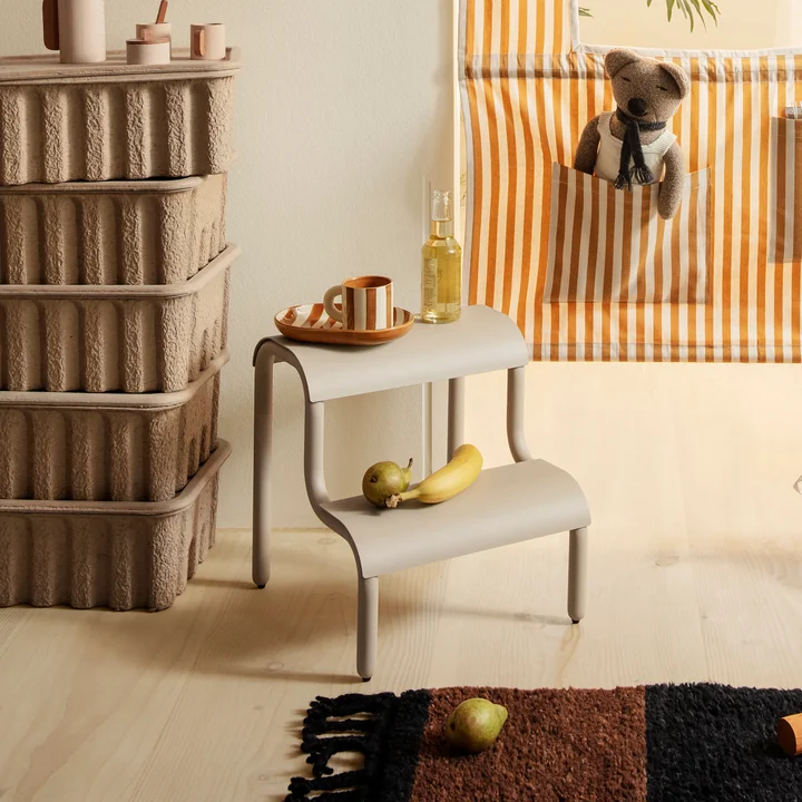 Ferm Living - Up Step Multifunktionaler Hocker, forest green
