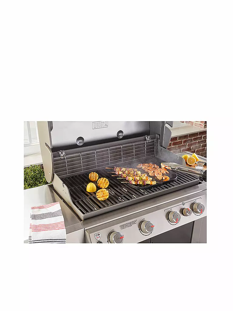WEBER GRILL 2 in 1 Sear Grate & Grillplatte 8858 schwarz