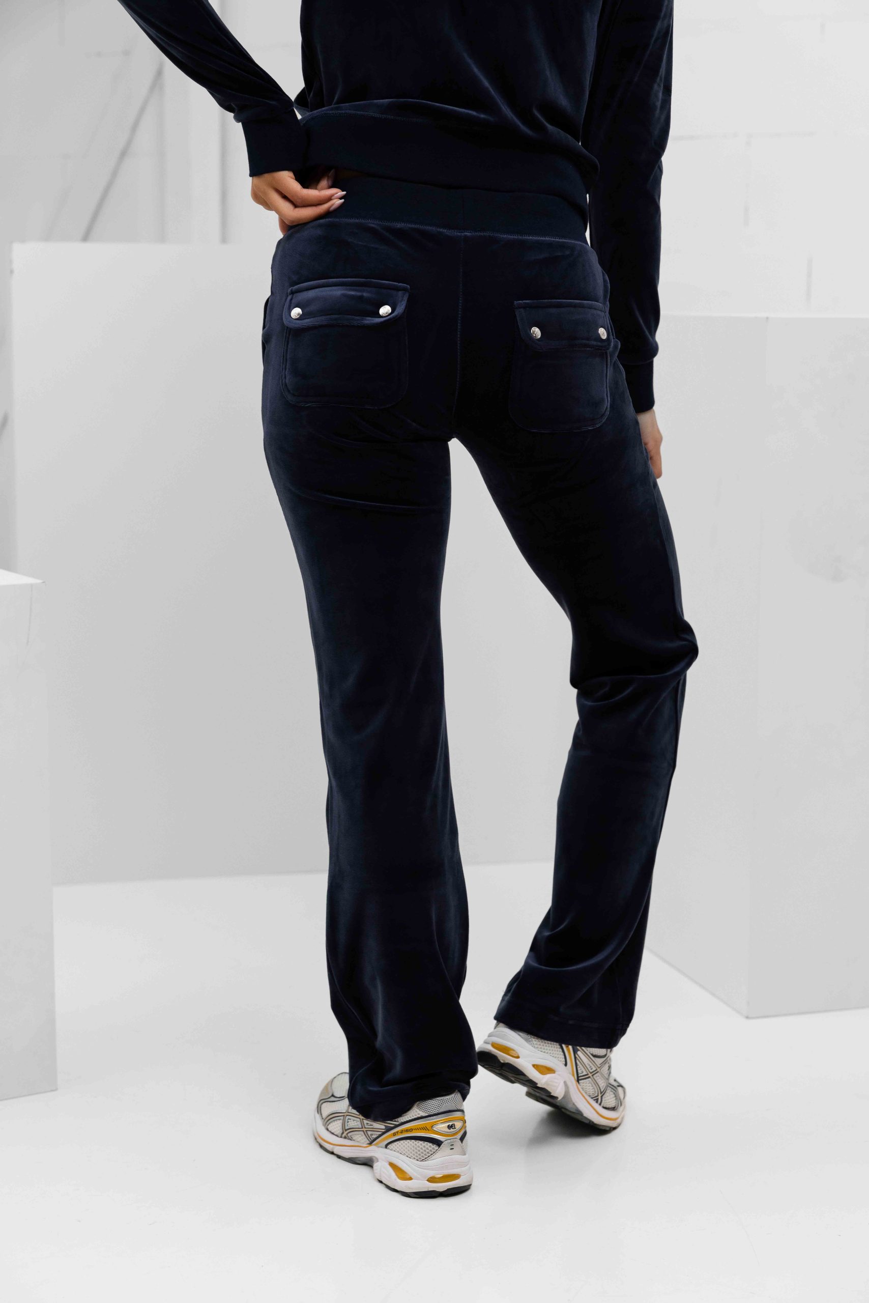 Juicy Couture Robertson Full Zip Trainingspak Dames Donkerblauw