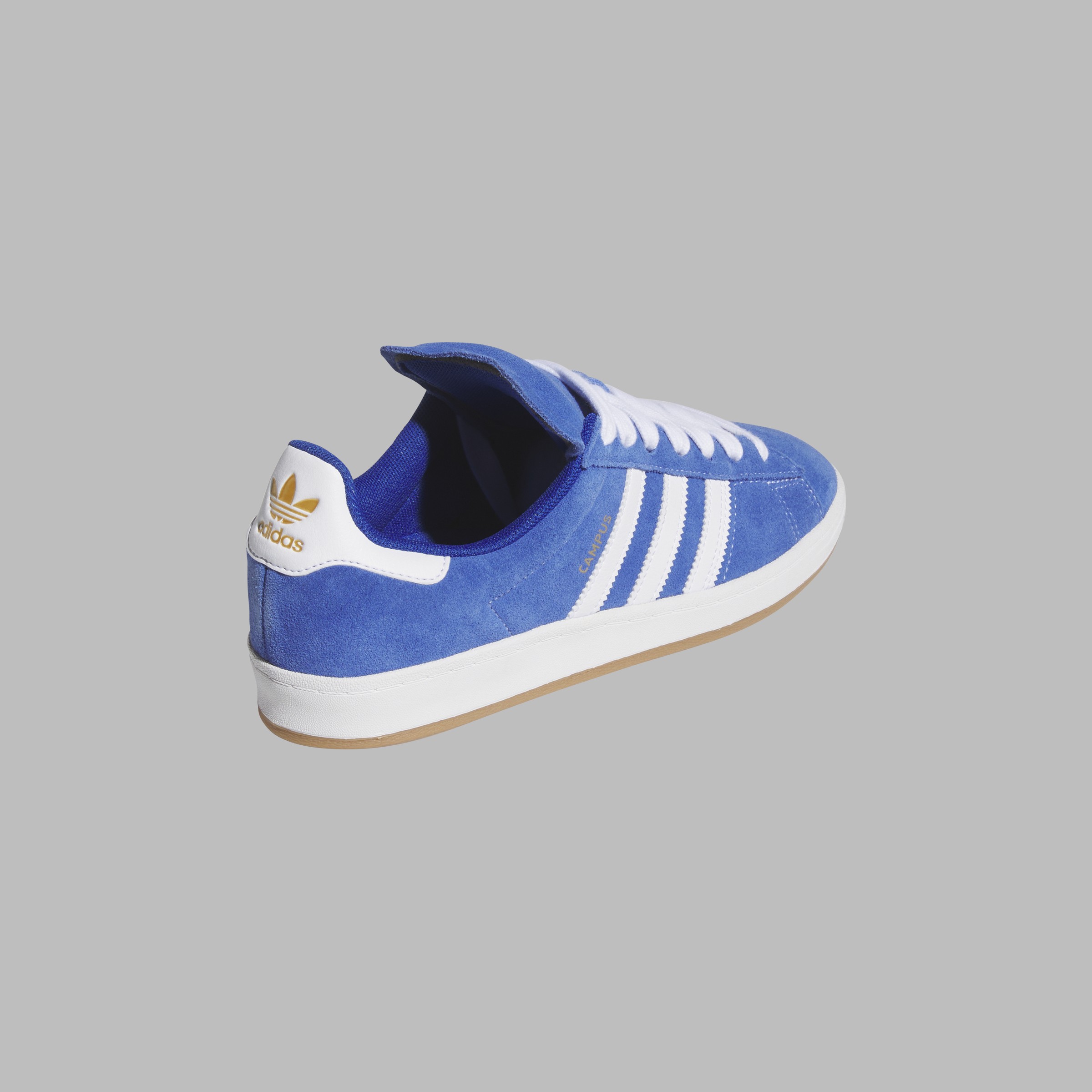 Adidas Skateboarding Campus ADV Royal Blue Cloud White Gold Metallic 7 US / 40 EU