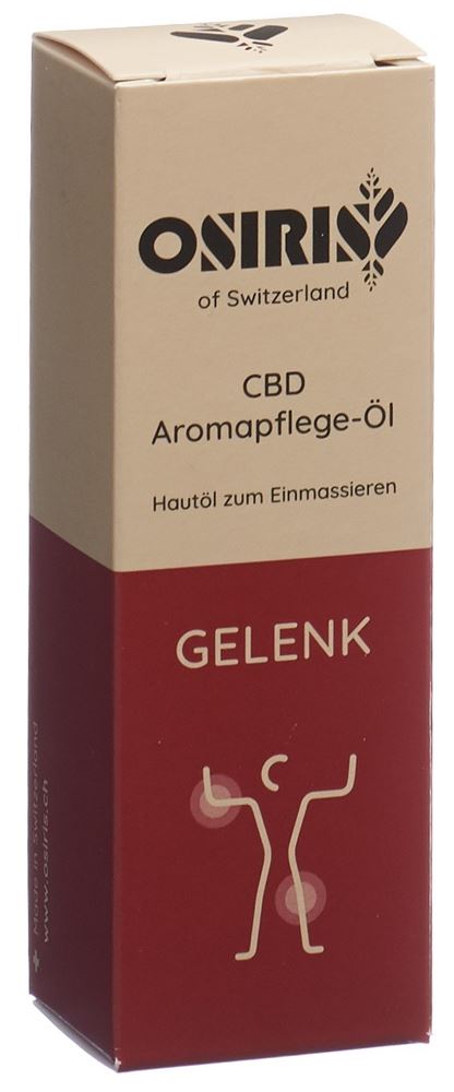 OSIRIS CBD Aromapflegeöl Gelenkwohl Öl Pip Fl 30 ml